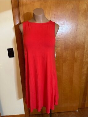 Sleeveless pink dress
